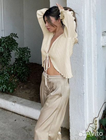 Кофточка на завязках