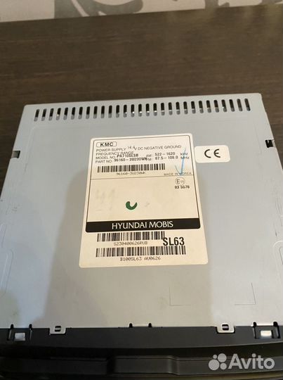 Штатное головное устройство kia sportage 3