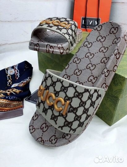 Стильные шлепанцы (3 цвета,размеры 36-41)