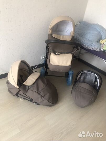 Коляска 3 в 1 indigo