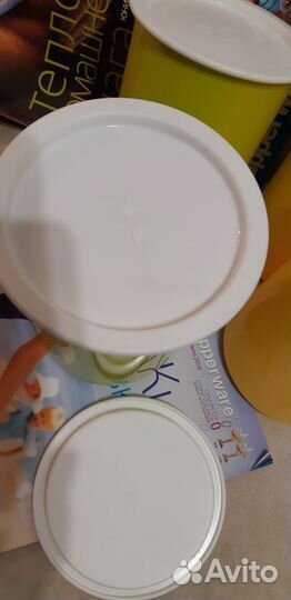 Tupperware Новый Контейнер Плотная Крышка 1,25л