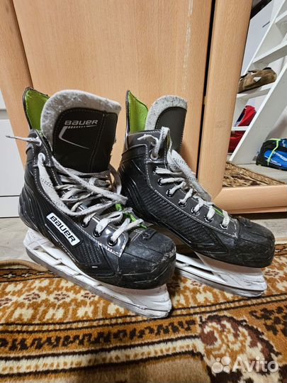Хоккейные коньки bauer 39 размер