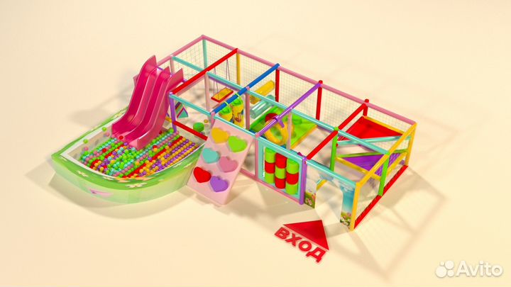 Детский игровой лабиринт