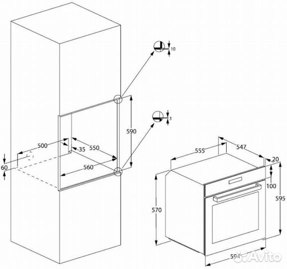 Духовой шкаф beko BIE22302XD