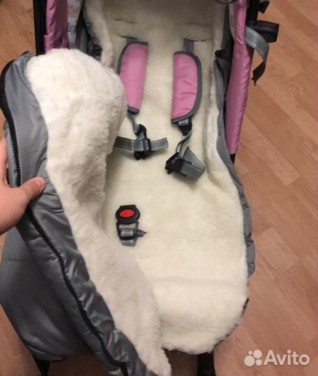 Конверт меховой в коляску, санки