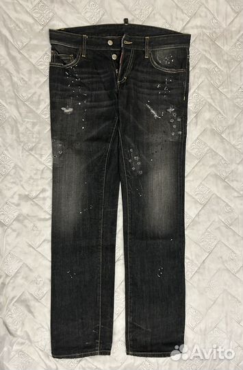 Джинсы dsquared2 черные р.48 Италия оригинал