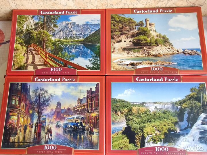 Пазлы 1000, 1500, 2000 элементов