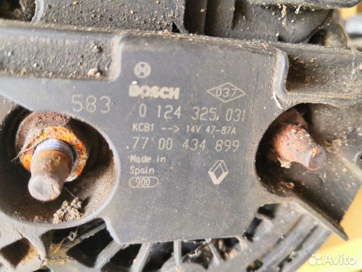 Генератор Renault Kangoo 2005 1.4 МКПП