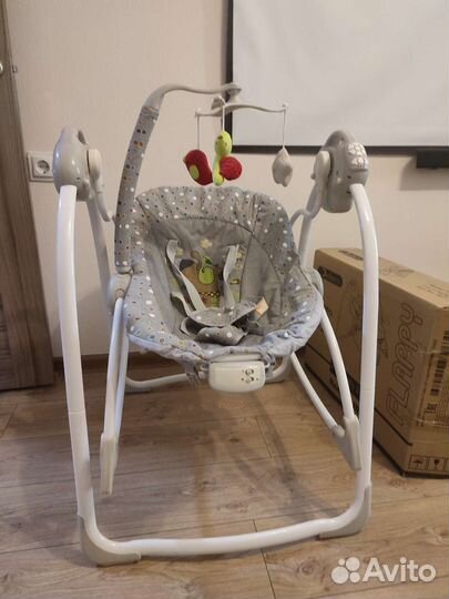 Продам Электрокачели Jetem Flappy 2в1 серый