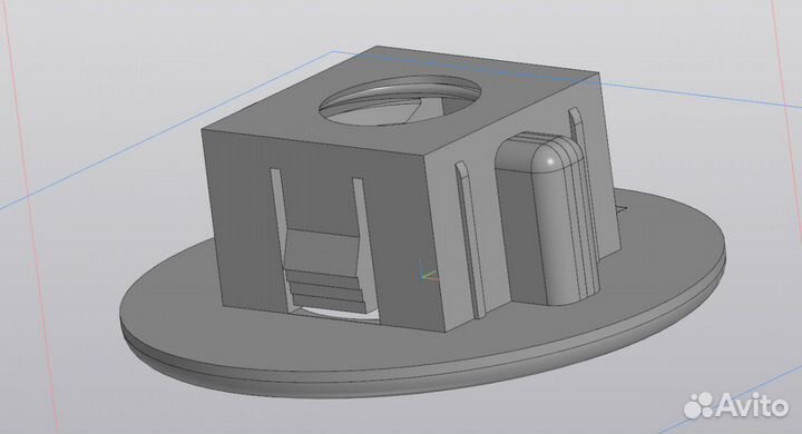 Гайка крышки обшивки багажника 7728206000