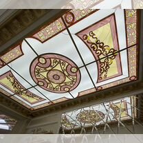 Витражи на потолок. Витражные потолки с подсветкой, Одинцово