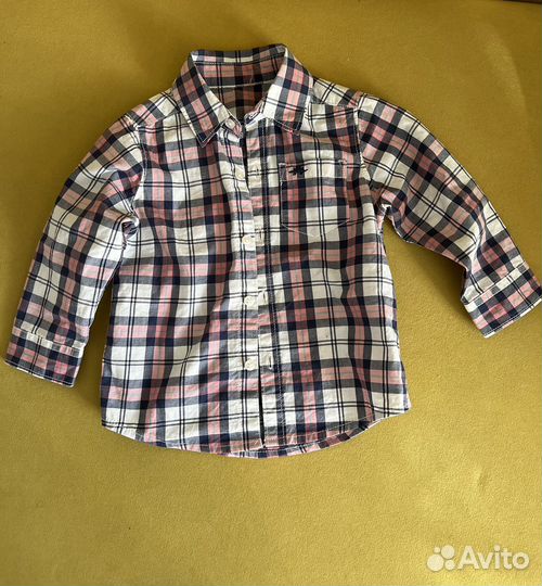 Рубашка для мальчика 86