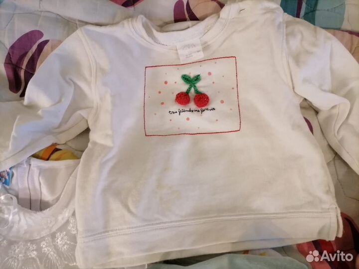 Одежда пакетом на девочку, р. 80-86