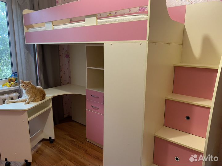 Кровать чердак