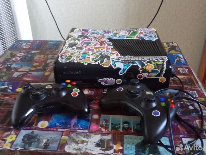 Xbox 360 slim 96 игр 500gb freeboot (описание)