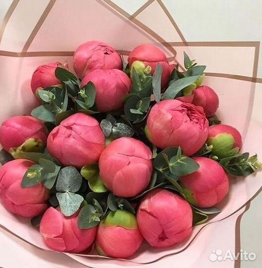 Пионы Розы Доставка