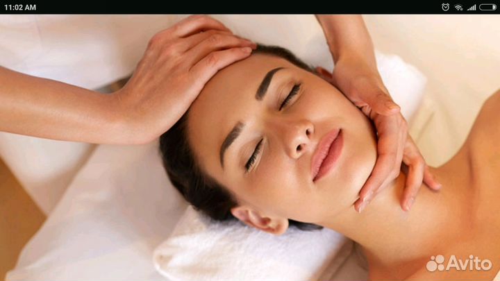 Уход за лицом -массаж