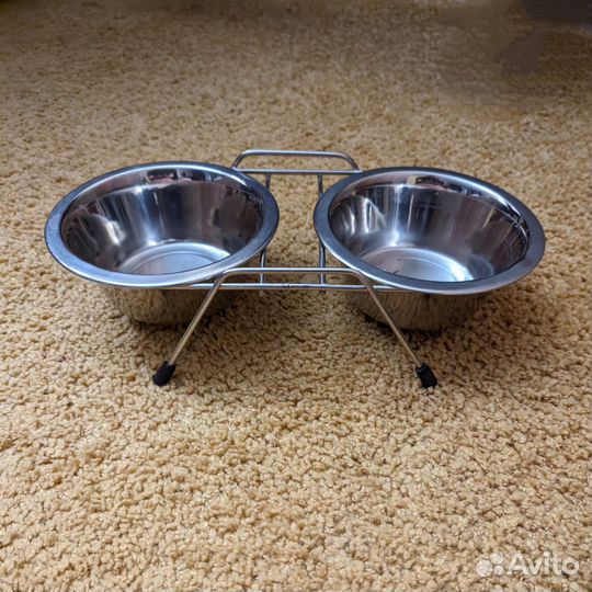 Миски на подставке для кошек