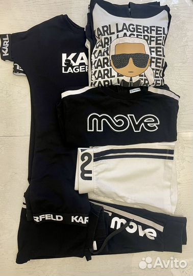 Одежла пакетом для девочки 128