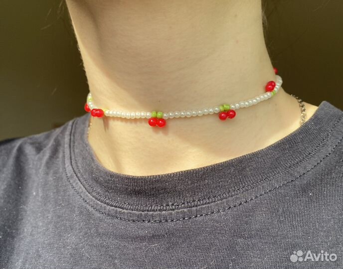 Ожерелье из бисера