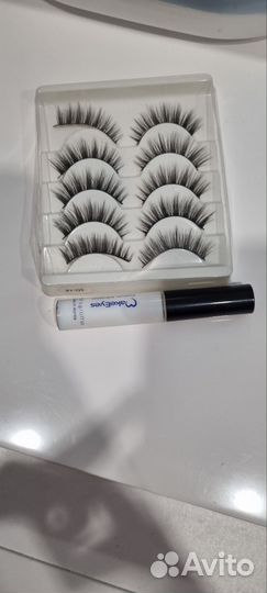 Накладные ресницы и клей
