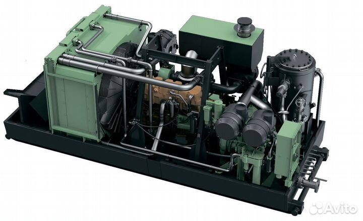 Дизельный компрессор 40 бар