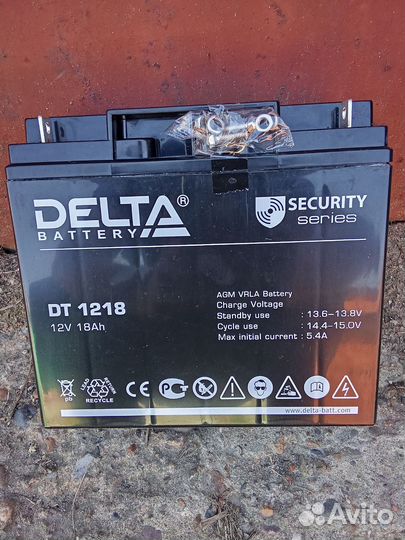 Аккумулятор Delta DT 1218