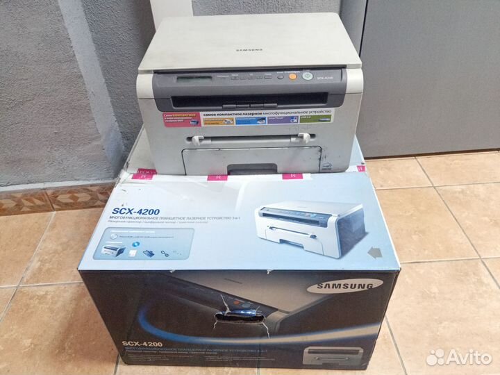 Мфу samsung scx 4200 принтер все в одном