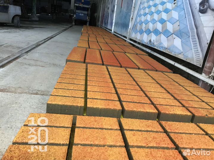 Тротуарная плитка, бордюры с работой под ключ