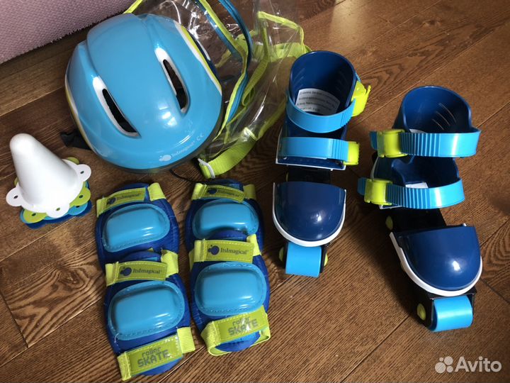 Набор (ролики, защита, шлем) imanginarium