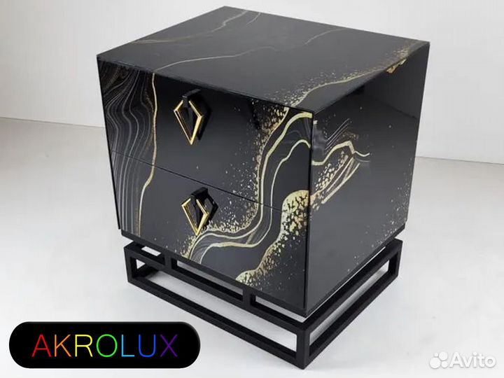 Прикроватная Тумба 3D 