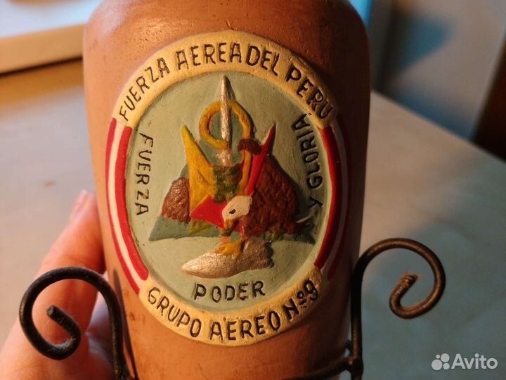 Сосуд глина винтаж