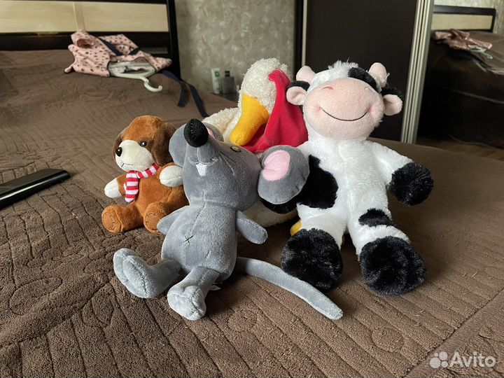 Мягкие игрушки, цена за все
