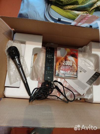 Dvd плеер с караоке lg