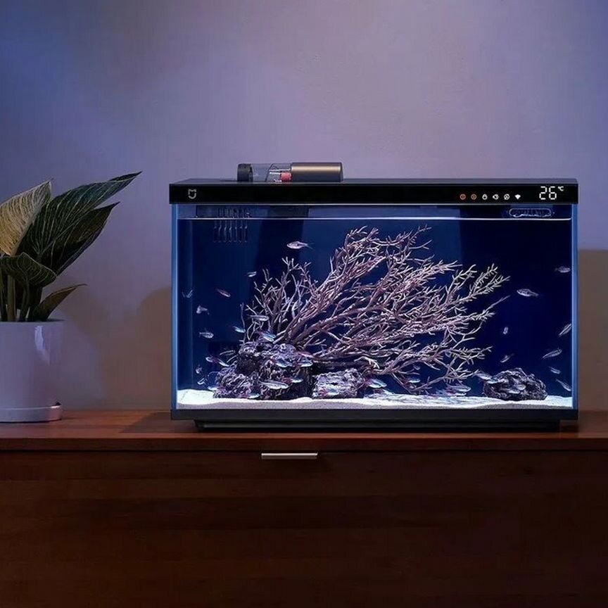 Умный аквариум Xiaomi SMART Fish Tank MYG100 20L