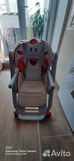 Стульчик для кормления chicco polly2Start