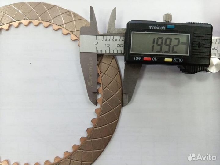 Фрикционный диск на АКПП zy280 (внутренний, ведущи