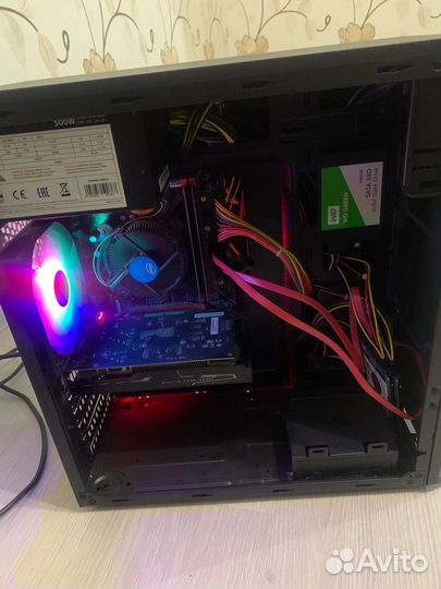 Игровой пк i3 9100f