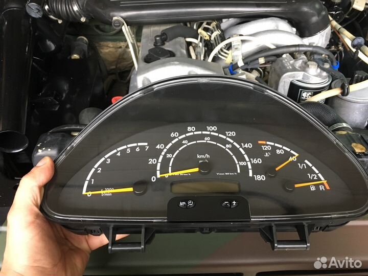 Щиток приборов w461 professional PUR