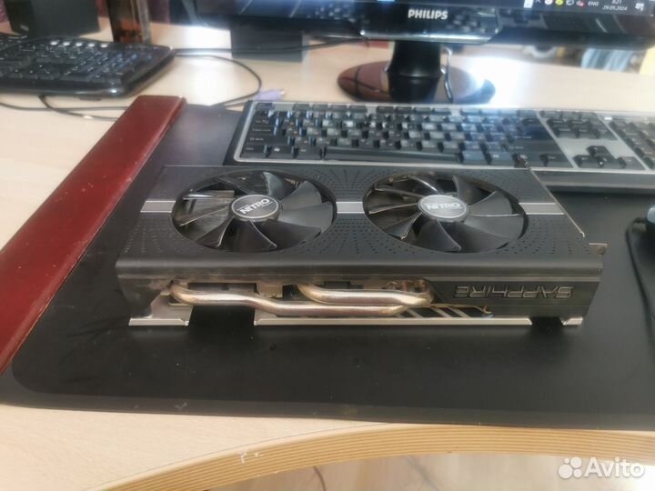 Видеокарта rx580 8gb sapphire nitro