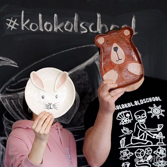 Занятия для детей в гончарной школе Колокол
