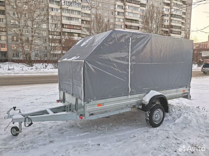 Прицеп легковой для снегохода сст-7132 супер
