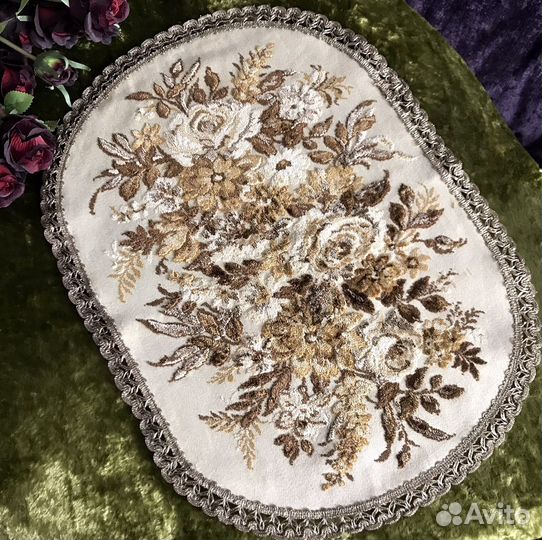 Старинные салфетки, дорожки, гобелен, Германия