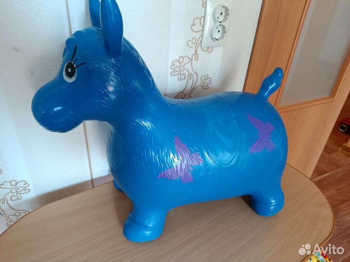 Ослик прыгун резиновый