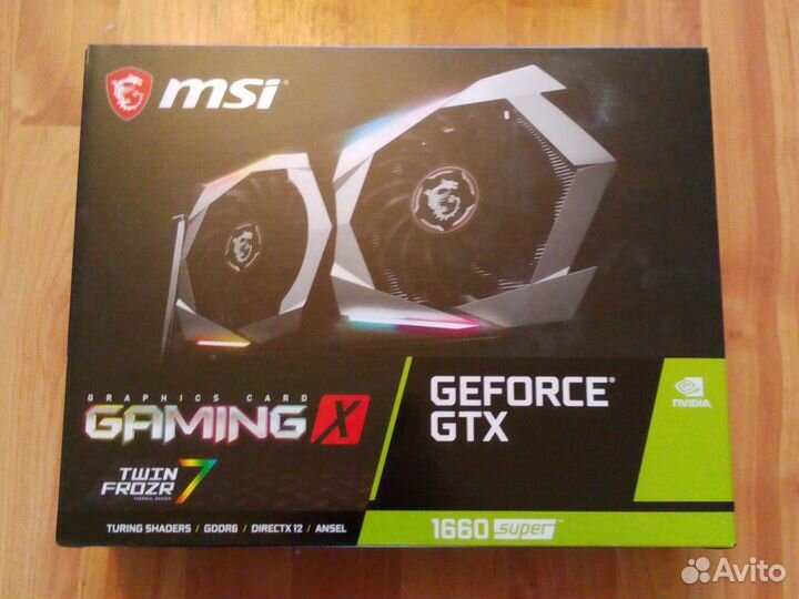 Видеокарта gtx 1660 super 6gb