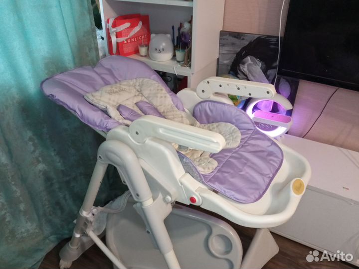 Стульчик для кормления happy baby