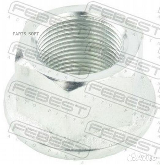 Гайка ступицы nissan juke, qashqai 0298-nhub01 febest 0298nhub01