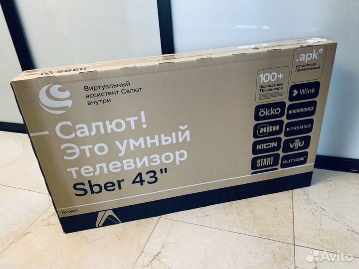 Новый Телевизор 43'' UHD 4K