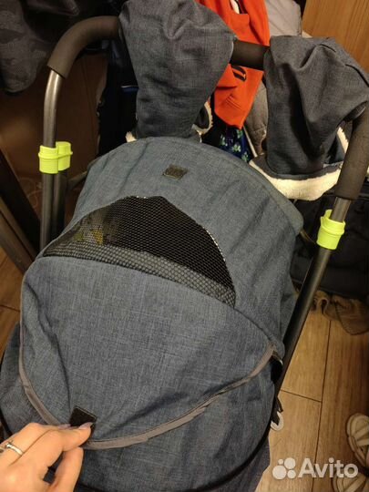 Детские санки коляска