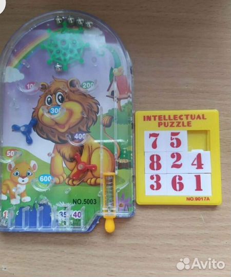 Буквы цифры магнитные+конструктор